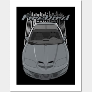 Firebird 4thgen-grey Posters and Art